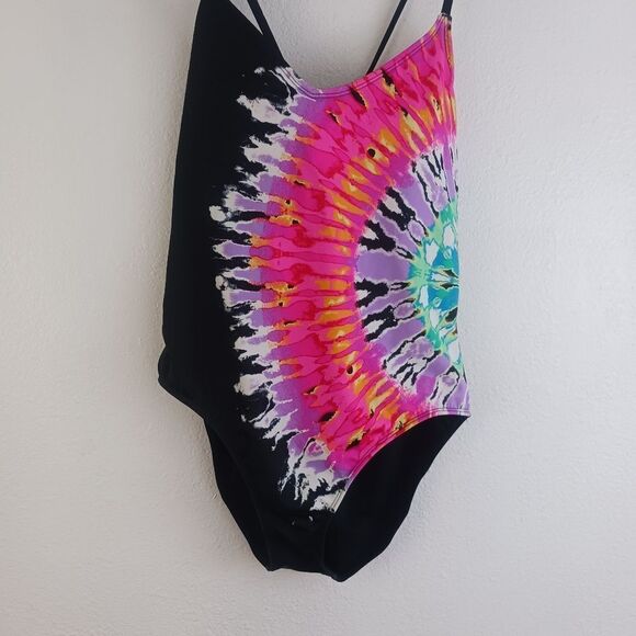 Salt + Care printed one piece swimsuit size L - Picture 2 of 10